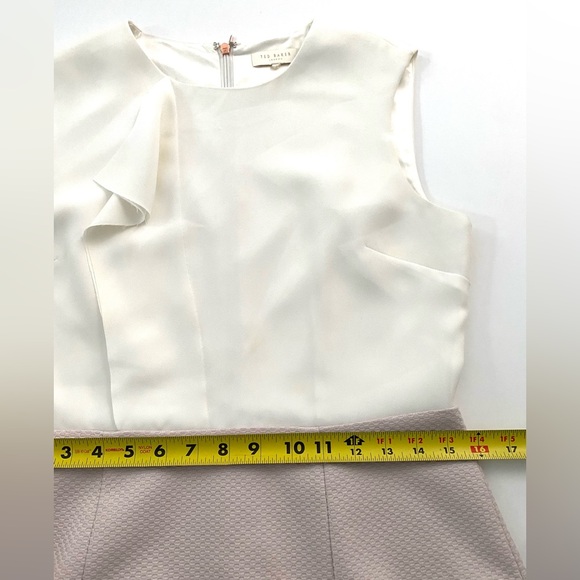 Ted Baker London Dress Sleeveless Illidd Sheath Dress In Lilac size 4 - Picture 10 of 14